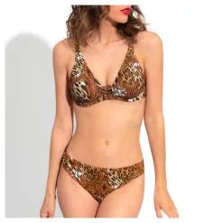 LISE CHARMEL Maillot Deux Pièces Triangles Bonnet Profond Splendeur Féline