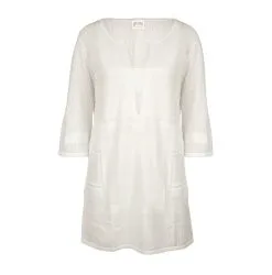 MARYAN MEHLHORN Tunique De Plage Chic Blanche