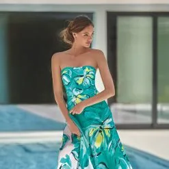 ROIDAL Maillot De Bain Une Pièce Bustier Mandri