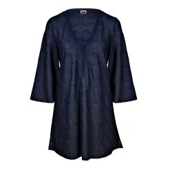 MARYAN MEHLHORN Tunique De plage Chic Marine Nocturne