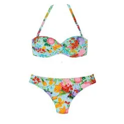 Tessy Maillot De Bain Deux Pièces Fleuri Bandeau Adara -Maillots Femmes Soldes adara 3