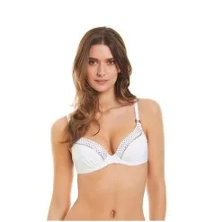 Tessy Maillot De Bain Deux Pièces Blanc Adara -Maillots Femmes Soldes adara haut