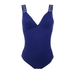 LISE CHARMEL Maillot De Bain Une Pièce Tendance Ajourage Couture -Maillots Femmes Soldes ajourage couture mousse face