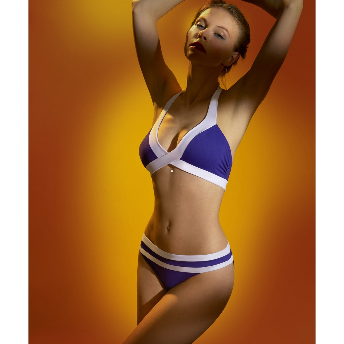 Nicole Olivier Maillot 2 Pièces Triangle Bicolore Aladin 1 Nicole Olivier Maillot 2 Pièces Triangle Bicolore Aladin