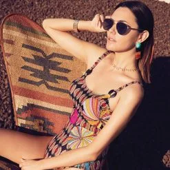 Nuria Ferrer Maillot Une Pièce Avec Mousses Multicolore Bianca