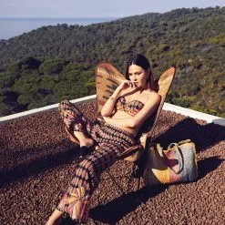 Nuria Ferrer Pantalon Multicolore Bianca