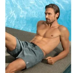 IMPETUS Maillot Short Imprimé Kaki Pour Hommes Caribe