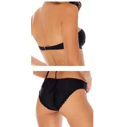 Luli Fama Bikini 2 Pièces Bandeau Doré Ou Noir Cosita Buena -Maillots Femmes Soldes cosita buena dos