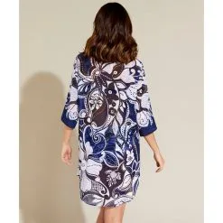 ROIDAL Chemise De Plage Imprimé Cashemire Corin -Maillots Femmes Soldes cporin dos