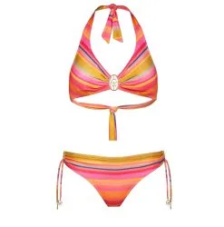 Watercult Bikini Deux Pièces Triangle Multicolore Dopamine Stripe