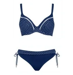 Lidea Maillot De Bain Deux Pièces Bonnet Profond Dot