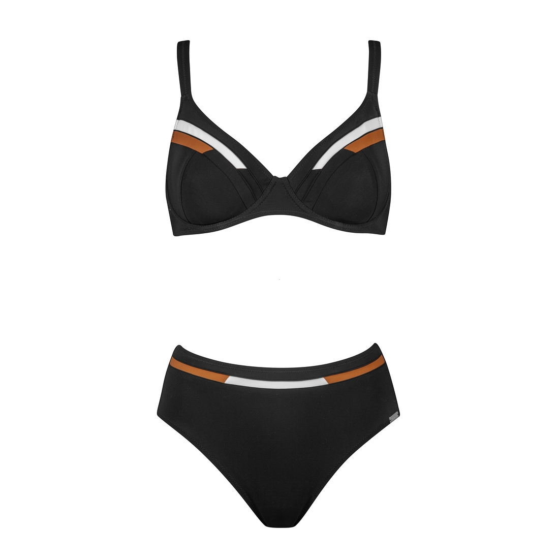 Charmline Maillot De Bain Deux Pièces Avec Armatures Noir Earth Tunes 1 Charmline Maillot De Bain Deux Pièces Avec Armatures Noir Earth Tunes