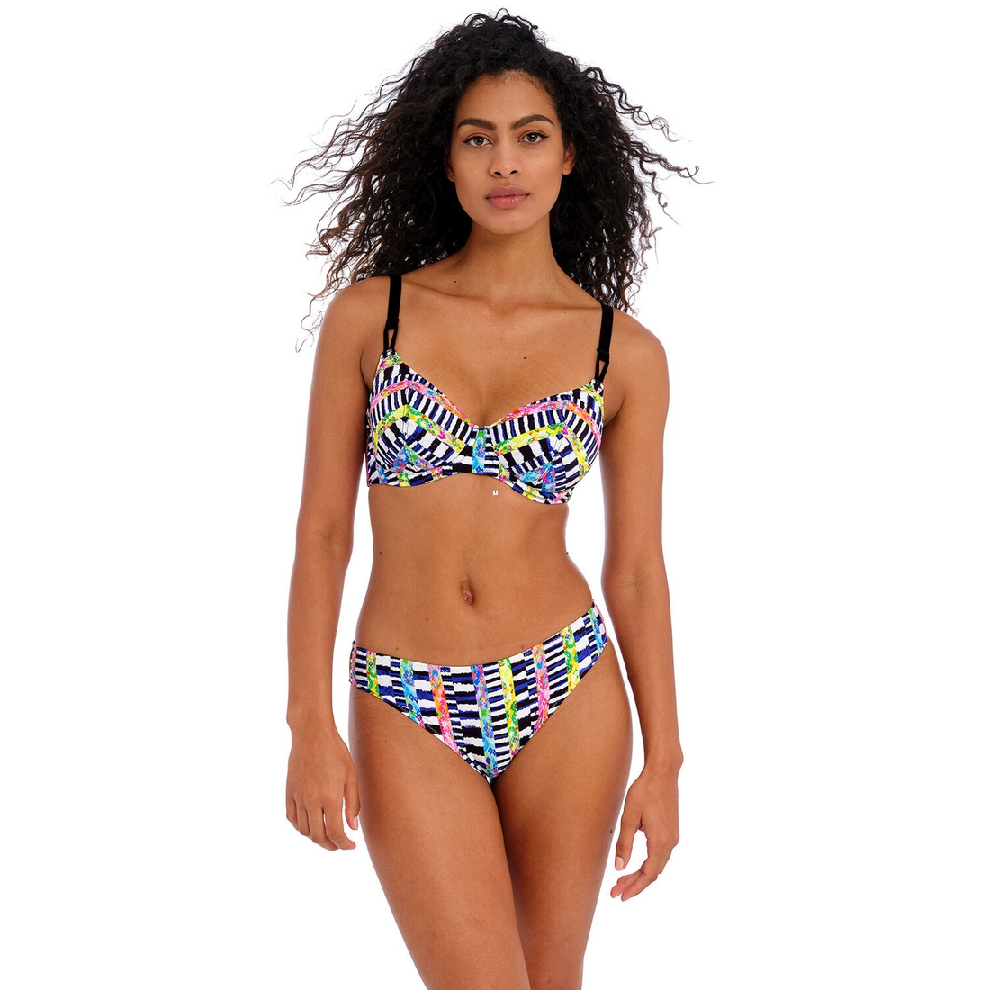 FREYA Bikini 2 Pièces Avec Armatures Bonnets Profonds Electro Rave 1 FREYA Bikini 2 Pièces Avec Armatures Bonnets Profonds Electro Rave