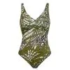 Charmline Maillot De Bain Une Pièce Imprimé Kaki Avec Mousses Ethno Disguise
