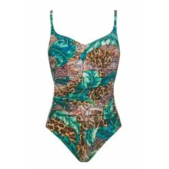 MARYAN MEHLHORN Maillot De Bain Une Piece Plissé Exotica -Maillots Femmes Soldes exotica arma 1p