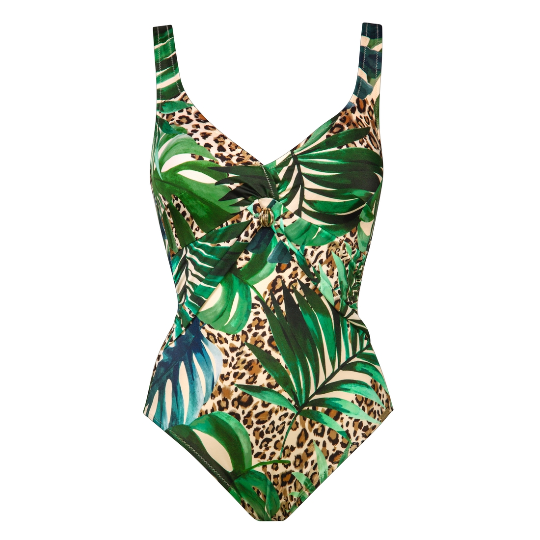 Charmline Maillot De Bain Une Pièce Avec Mousses Imprimé Green Tiger 2 Charmline Maillot De Bain Une Pièce Avec Mousses Imprimé Green Tiger – Image 2