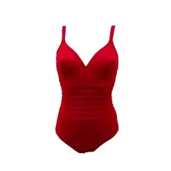 DNUD Maillot 1 Pièce Avec Armatures Sport Hobby -Maillots Femmes Soldes hobbyrouge