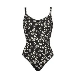 Lidea Maillot De Bain Une Pièce Zip Avec Mousses Illusion