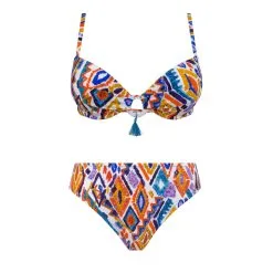 Maillot De Bain à Coques Imprimé La Maya Antigel