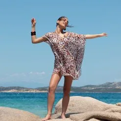 Poncho Imprimé La Muse Féline