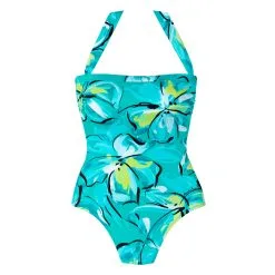 ROIDAL Maillot De Bain Une Pièce Bustier Mandri -Maillots Femmes Soldes mandri vert