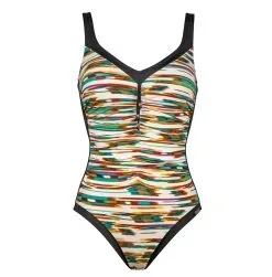 Charmline Maillot De Bian Une Pièce Avec Mousses Plissé Mikado Play