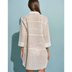 Lidea Chemisier En Crochet Blanc Chic Et Tendance -Maillots Femmes Soldes modele export 1100x1100x72dpi 2 2