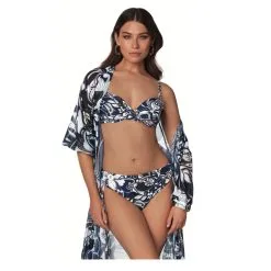 ROIDAL Maillot De Bain 2 Pièces Armatures Imprimé Cachemire Opal