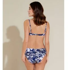 ROIDAL Maillot De Bain 2 Pièces Armatures Imprimé Cachemire Opal -Maillots Femmes Soldes opal dos