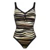 Charmline Maillot De Bain 1 Pièce Avec Mousses Imprimé Pool Safari