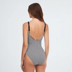 Nuria Ferrer Maillot De Bain 1 Pièces Noir Et Blanc Armatures Portofino 5 Nuria Ferrer Maillot De Bain 1 Pièces Noir Et Blanc Armatures Portofino -Maillots Femmes Soldes portofino 1 p dos