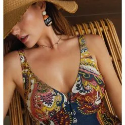 Nuria Ferrer Maillot De Bain Body Une Pièce Scarlet