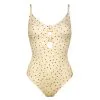 Watercult Maillot De Bain Une Pièce Avec Mousses écru Seaside Dots