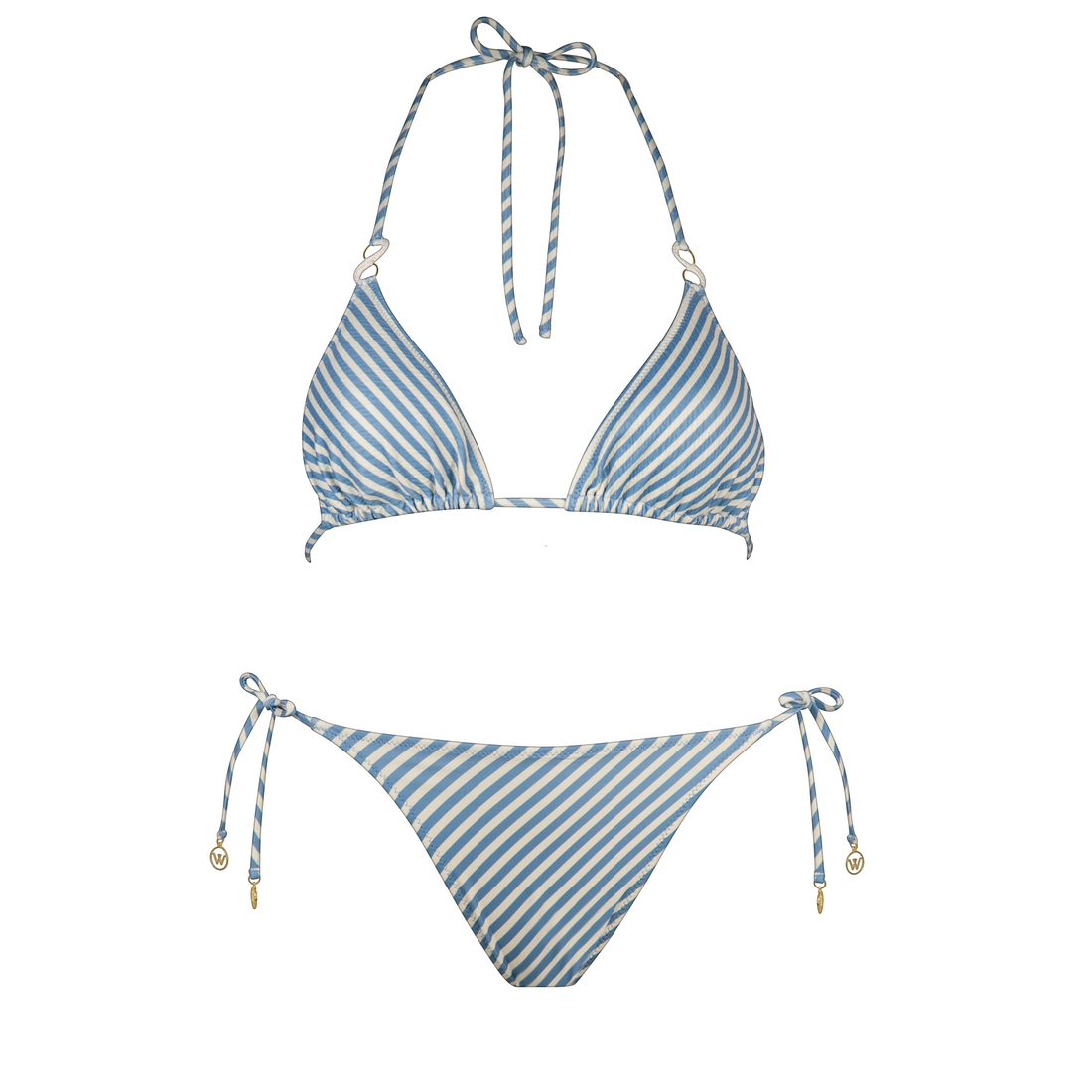 Maillot De Bain Deux Pièces Triangle Coulissant Seaside Vacay 3 Maillot De Bain Deux Pièces Triangle Coulissant Seaside Vacay – Image 3