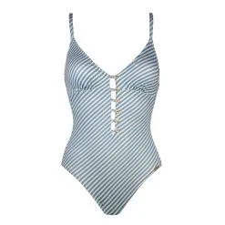Watercult Maillot De Bain Une Pièce Avec Mousses Décolleté En V