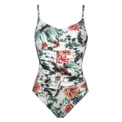 MARYAN MEHLHORN Maillot De Bain Avec Armatures Une Pièce Plissé Tropic