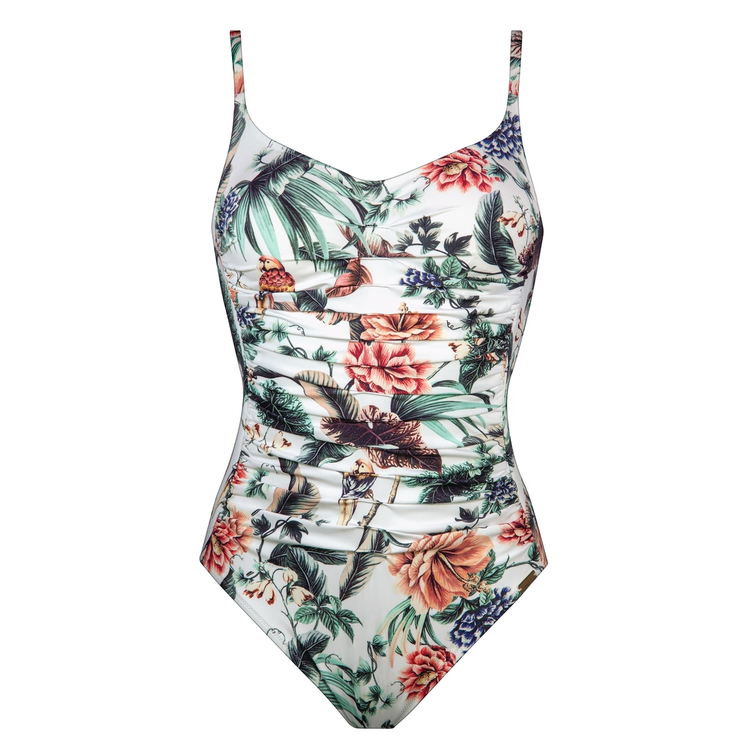 MARYAN MEHLHORN Maillot De Bain Avec Armatures Une Pièce Plissé Tropic 1 MARYAN MEHLHORN Maillot De Bain Avec Armatures Une Pièce Plissé Tropic