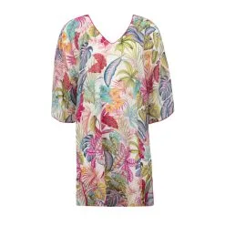 ANTIGEL Tunique De Plage Fluide Fleuri La Muse Des Iles